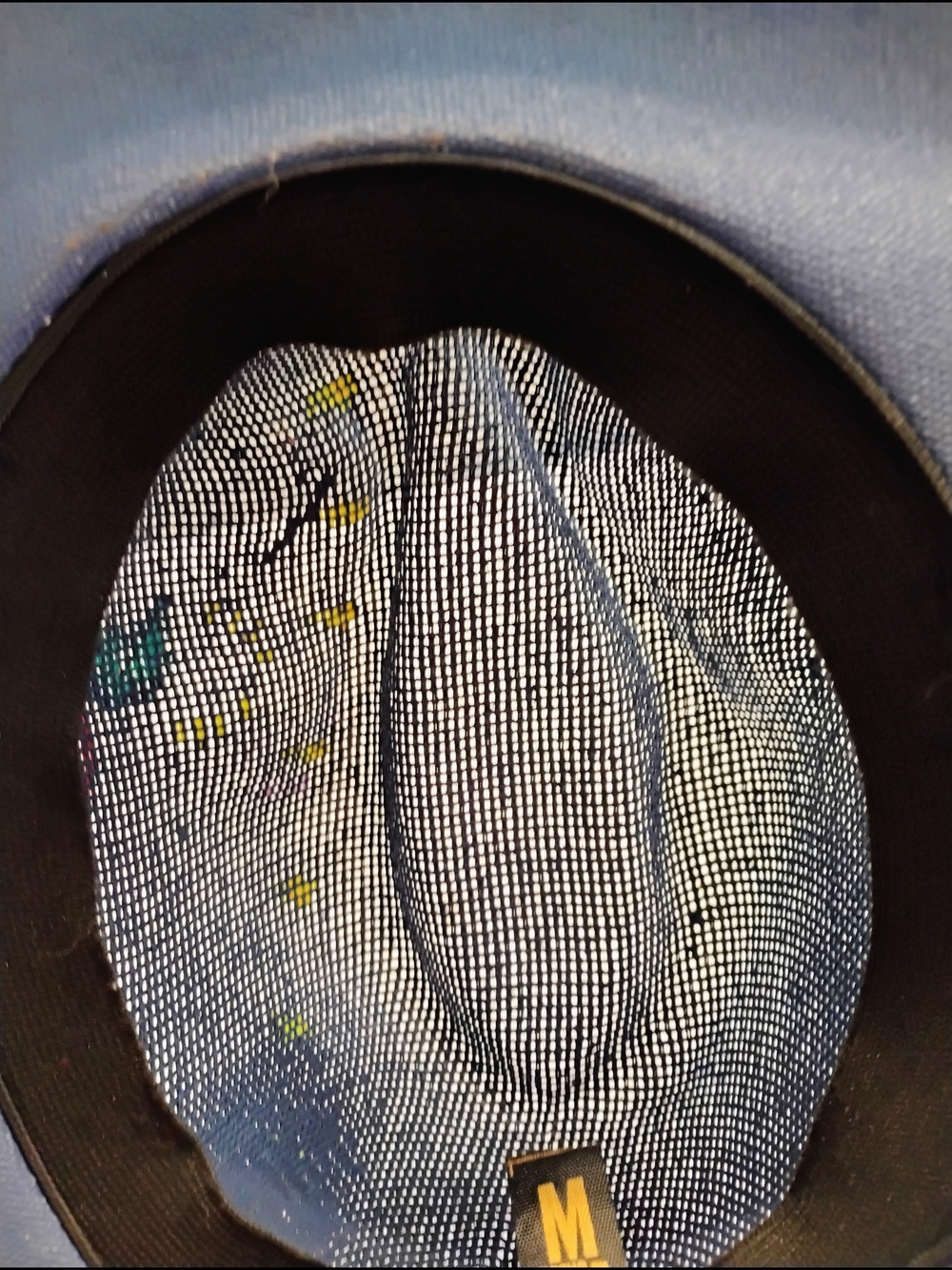 Hand Painted Fedora Hat Floral Art Boho Western Festival Statement Accessory - Picture 10 of 12